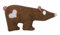 Efie Dinkelkorn-Wärmekissen Braunbär, kontrolliert biologischer Anbau (kbA), GOTS zertifiziert, 100% Made in Germany