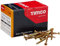 TIMco 50075SOLOC PZ2 CSK ZYP Solo Lot de 200 vis à bois Jaune 5,0 x 75 mm