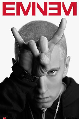 GB eye LTD, Eminem, Horns Maxi-Poster, 61 x 91,5 cm, Paper, Multicolor, 91.5 x 61cm