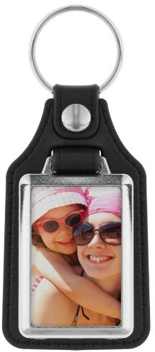 Porte clef personnalisable - porte clé photo personnalisé (Cuir)