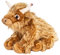 Uni-Toys - Schottisches Hochlandrind - 25 cm (Länge) - Plüsch-Rind - Plüschtier, Kuscheltier