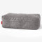 Lounge Pug, Groß Fußhocker Pouf, Cord Anthracite