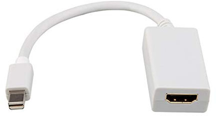 L09 Mini DisplayPort DP macho a HDMI hembra Cable adaptador para Apple Mac HD TV