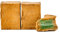 Carenesse - Jabón de Alepo original, 2 x 200 g, 55% de aceite de laurel y 45% de aceite de oliva, jabón natural, hecho a mano según la receta tradicional y un largo período de maduración