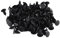 Qiilu Fixation Plastique Clips, 100 Pcs Universel De Voiture Porte Garniture Bumper Rivets Clip Vis Poussoir Attache Retenue Clips