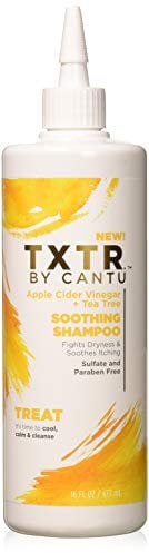 CANTU - Cantu Txtr Beruhigendes Shampoo - Sanfte Reinigung - Für alle Haartypen Geeignet - Feuchtigkeitsspendend - 473 ml
