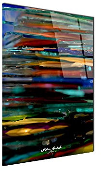 DECLINA, tableau Sculpture Rémi Bertoche reproduction peinture, décoration murale design, tableau moderne, impression sur verre acrylique, cadre déco, art contemporain, cadre mural