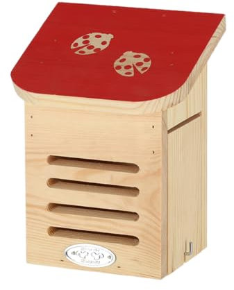 Best For Birds Maison à coccinelles en Bois Pochoir