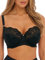 Fantasie Women's Reflect Underwire Side Support Bra, Black, 40DD