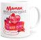 Luigi Collection Mug pour Maman Personnalisable Prénom Enfants Tasse Message Amour Personnalisé Humour. Idée Cadeau Original pour Fête des Mères Femme pour Anniversaire Noël.