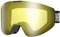 VENNERLI Skibrille mit Double Lens für Damen und Herren Skibrille für Brillenträger Anti Fog UV Schutzbrille für Outdoor Aktivitäten Skifahren Snowboard Augenschutz（Gelb nicht plattiert）