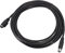 sourcing map PS/2 Mouse and Keyboard Extension Cable 6 Pin 16.4 Feet Male to Female for PC,Black