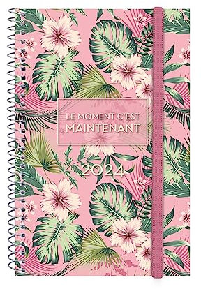 Finocam – Agenda Espiral Design Collection 2024 Semanal Horizontal Enero 2024 – Diciembre 2024 (12 meses) ahora francés