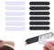 12 PCS Hat Size Reducers - Felt Cap Size Reducer Tape for Hats, Sweatband - Black and White