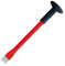 Kippen 3009CX - Ciseau pour maçon à bout plat avec sauveteur en caoutchouc Dimensions : 350 x 16 mm.