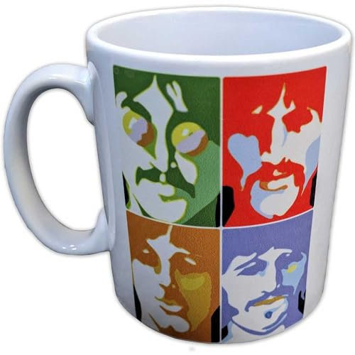 The Beatles Yellow Submarine Sea Of Science Kaffeetasse One Size