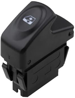 Botón Interruptor Control de Elevalunas delantera izquierda o derecha compatible para Renault Clio 2 Kangoo Megane I Scenic I OEM 7700838101 7700421120