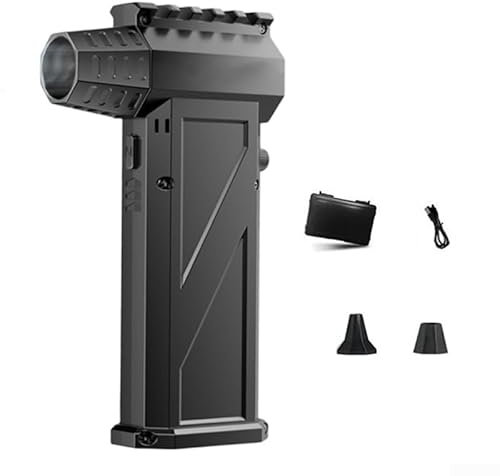 Soplador de ventilador turbo de diseño elegante, soplador de coche para secar, soplador de secado a chorro, diseñado para combatir el polvo en espacios reducidos sin esfuerzo (A)
