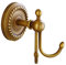 BUGUUYO Gancho De Pared Vintage Doble De Latón Macizo Para Colgar Ropa Toallas Y Decoración Estilo Europeo Accesorio Para Baño Cocina Y Entrada