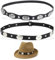 UEIOAVL Chapeaux western homme, Lot de 2 sangles de chapeau en cuir de 2 styles sangles de rechange pour chapeau de cowboy réglables avec boucle en paille unisexe (noir)