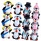 Vaguelly 1 Satz Winter-pinguin-ornament Figur Pinguin Kuchen Pinguin Plüsch Pinguin-becher Pinguin Weihnachtsschmuck Pinguine Positiver Pinguin Mikro-pinguin-statue Vinyl 12st