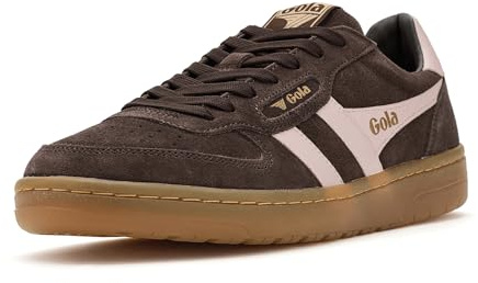 Gola Hawk Suede '86 für Damen, Mokka/Chalk Pink/Gum, 8