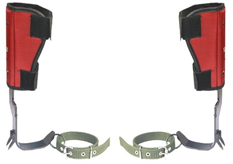 Fmzrbnih Tree Climbing Gear | Tree Climbing Spikes for Shoes, Boots,Adjustable Spikes with Shoes Boots Steel Pedal