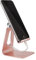 MyGadget Smartphone Ständer - Aluminium Schreibtisch Halterung - Handy & Tablet Multi Winkel Stand für u.a. iPhone | iPad, Samsung Galaxy - Rosé