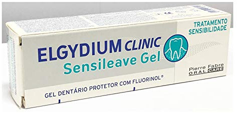 Duuous Elgydium Clinic Sensileave Zahngel mit Fluorinol, 30 ml, Geschmacklos, Tube, 3 ml, 1 Tube