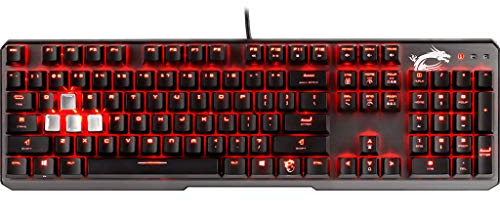 MSI Vigor GK60 Gaming Tastatur schwarz
