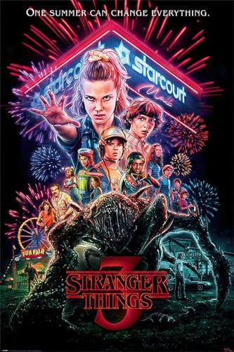 Close Up Stranger Things Poster Season 3 Summer of 85 (61cmcm x 91,5cm)