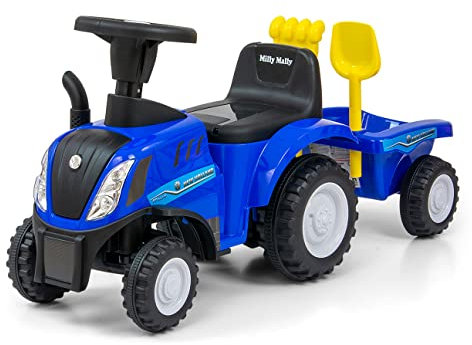 New Holland T7 Milly Mally Tractor con remolque