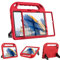 Surom Kids Case with Built-in Screen Protector for Samsung Galaxy Tab A8 10.5 2022 (Model SM-X200/X205/X207), Shockproof Handle Stand Protective Case for Samsung Tab A8 10.5 Inch 2022, Red