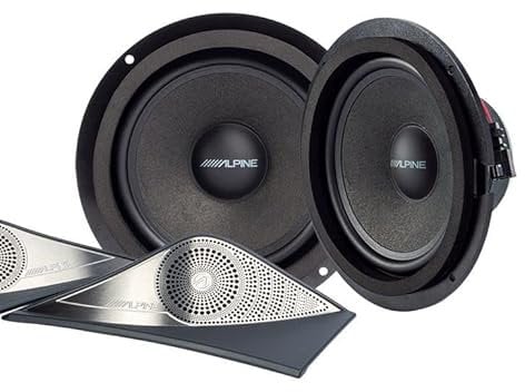 Alpine SPC-106S907 | 16,5 cm (6,5-Zoll) 2-Wege-Komponenten-Lautsprecher für Mercedes-Benz Sprinter 907/910