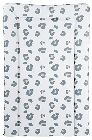 CuddleCo Baby Nappy Changing Mat, Leopard Muted