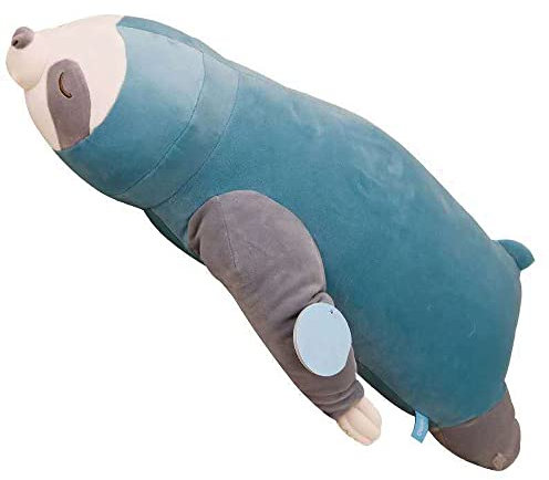 Kuscheltier Faultier, Seitenschläferkissen Stillkissen Lagerungskissen Plüsch Faultier Kissen für Kinder Freundin Geschenke Kinderzimmer Dekoration Extrem Weich Plüschtier Spielzeug