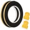 Ancable 3.3m Dichtungsband für Kochfeld mit kleinem Schaber, 2 Stück 7mm x 2mm Montageband für Ceranfeld Dichtband