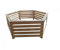 Habrita Foresta Habillage Hab 2620 BN Bois Hexagonal pour spas et piscines gonflables 2,63x2,09x0,71m
