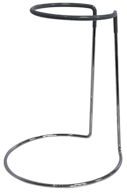 MagiDeal Soporte de Secado para decantador, Soporte de Drenaje de Vidrio, escurridor de Botellas de Metal, Soporte para Botellas de Vino fácil de Usar, Soporte