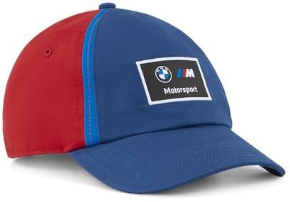 PUMA Unisex BMW MMS Heritage Dad Cap Dad Caps, Pro Blue,