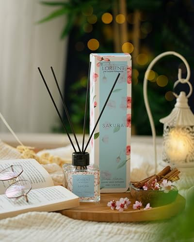 Lorient Raumduft 100 Ml Sakura Aroma Diffuser Mit Stäbchen