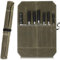 Knife Bags for Chefs, 7 Slots Waxed Canvas Chef Knife Bag Portable Cutlery Tool Roll Knives Protection Bag for Cooks Hiking Camping Hold Home Kitchen Tools