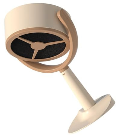 KICHOUSE Mini Desktop Range Hood Kitchen Exhaust Fan Compact Air Purifier for Small Spaces Quiet Operation for Fondue Hot Pot and Bbq Cooking