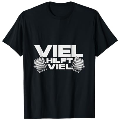 Markus Rühl Viel Hilft Viel Bodybuilding Fitness Design T-Shirt