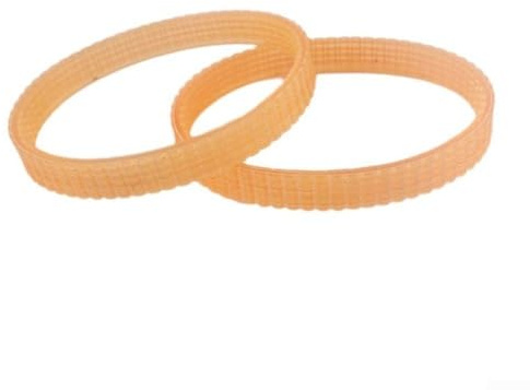 Lot de 2 courroies d'entraînement de rechange pour rabot électrique NF90, 255 mm de long x 12 mm de large, matériau PU avec faible transmission du bruit