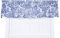 Ellis Curtain Victoria Park Toile Vorhänge, Blau
