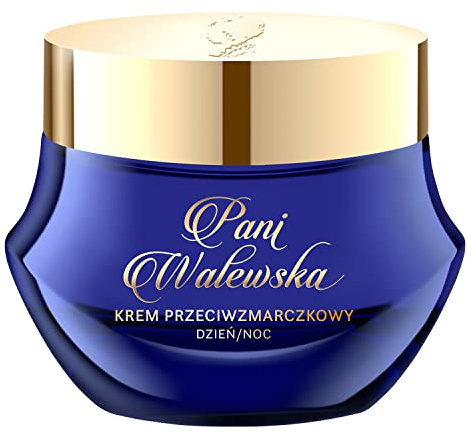 Anti-Wrinkle Day & Night Cream by Pani Walewska - with Vitamin-C, Hyaluronic Acid & AHA - Antioxidants and Fatty Acids - Soothing, Moisturizing & Anti-Aging Properties - for Mature Skin - 50 ml