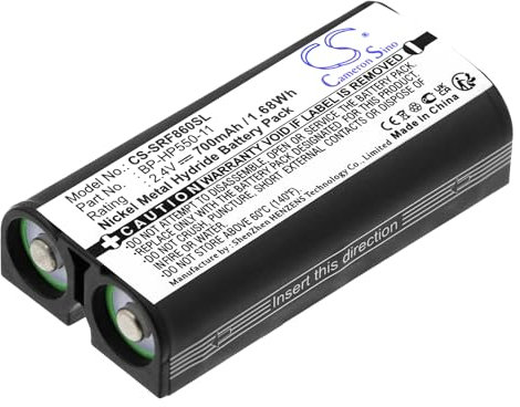 Batterie Compatible avec Sony MDR-RF810RK Ni-MH 2.4V 700mAh - BP-HP550-11