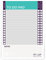 Monster Stationery – A5 To Do Block/Tagesplaner/Schreibtischunterlage – 60 Blatt – 80 g/m² – hergestellt in Großbritannien