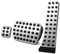 YMYGCC Auto Pedal Auto-Pedal-Zubehör für Mercedes Benz AMG C E S GLC GLK SLK CLS SL-Klasse W203 W222 W213 W205 W204 W211 W212 W210 x204 W218 W212 W212 W210 W218 34 (Color Name : at)